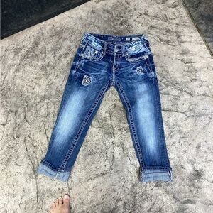 Miss Me Blue Ankle & Cropped Jeans